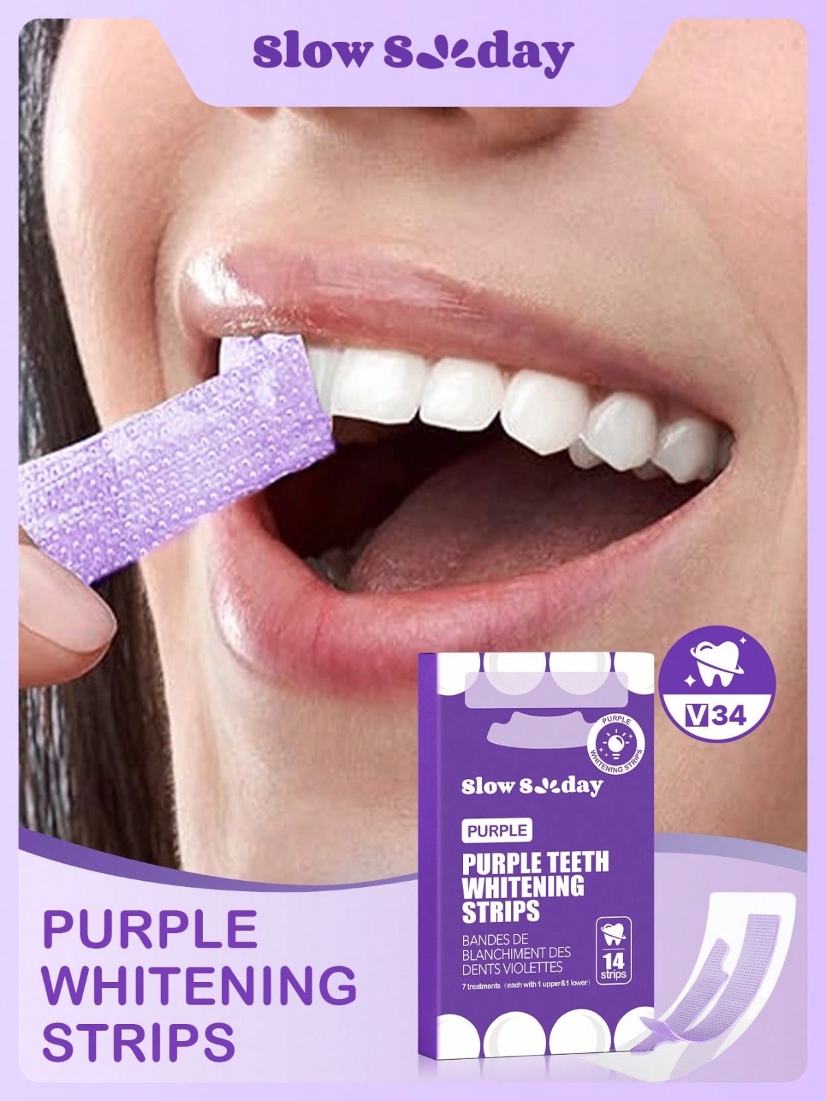 Teeth whitening strip